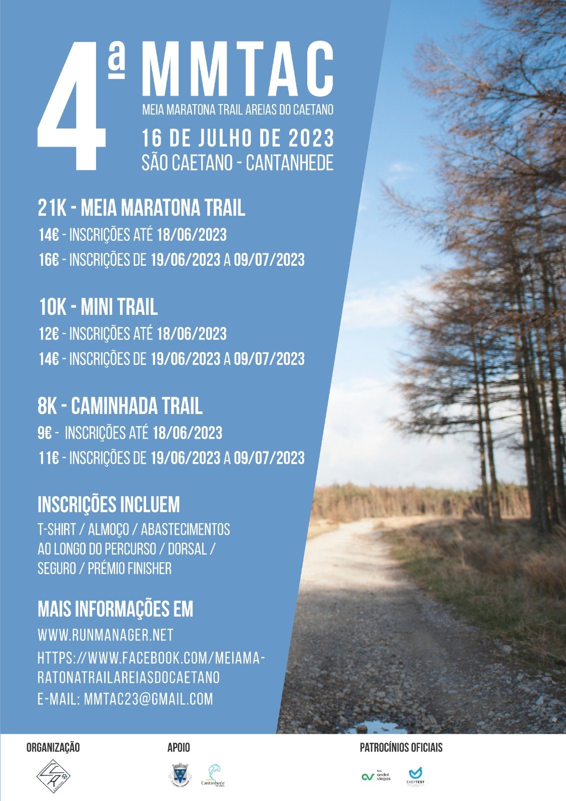 4º MMTAC - Medio Maratón Trail Areias do Caetano