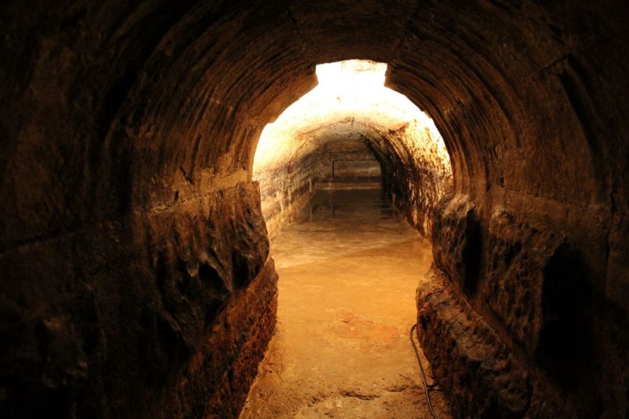 abertura das galerias romanas